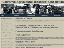 Tablet Screenshot of calagteachers.org